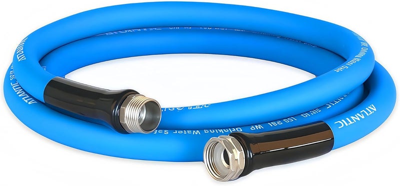 Atlantic RV Drinking Water Safe Hose 5 ft Short Garden Hose Extension: Lead, BPA, Phthalate-Free, and PVC-Free. - Image 1